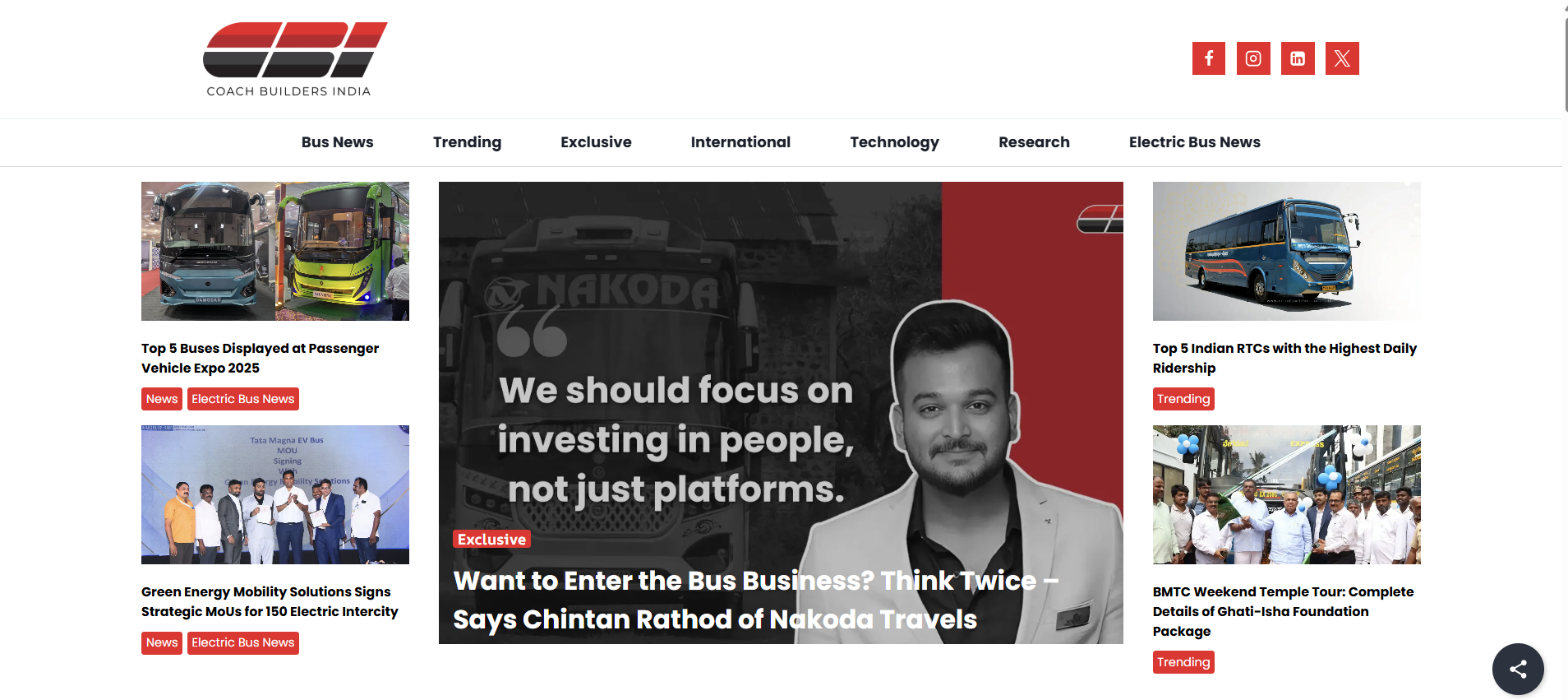Coach Builders India